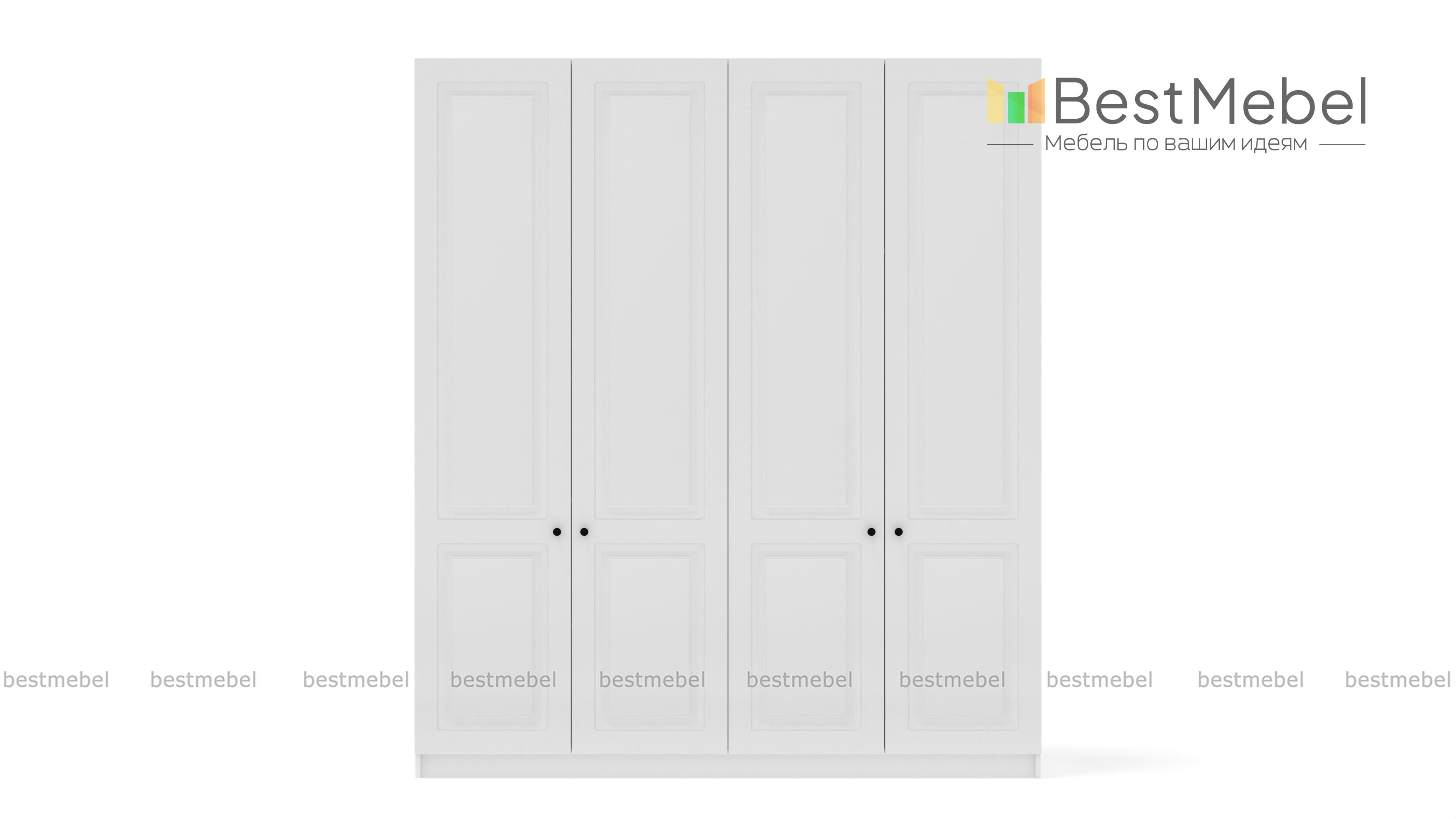 Шкаф распашной Бонн 4 BMS - Фото