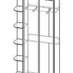 Схема сборки Шкаф-купе Стиль 2-2 BMS