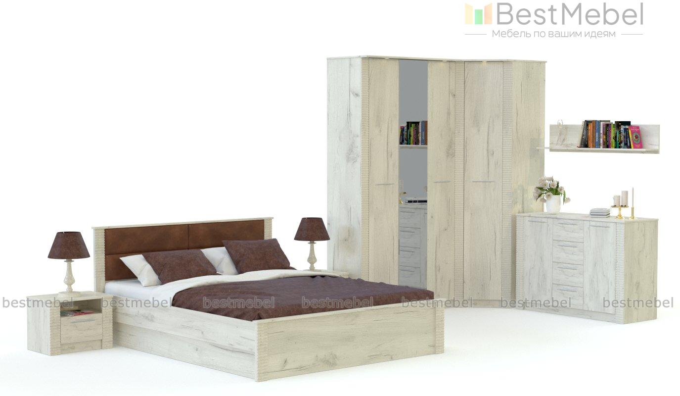 Спальня Элана комплектация 1 BMS - Фото
