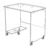 Схема сборки Стол компьютерный Шайн КСТ-10 BMS