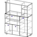 Схема сборки Буфет D420 BMS