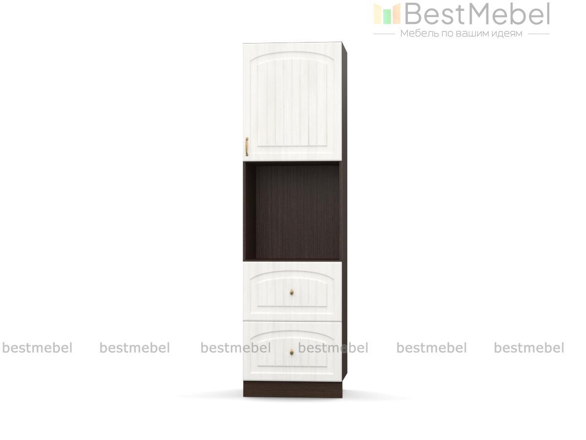 Шкаф-пенал с нишей 2 ящика Верона BMS - Фото