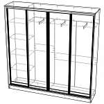 Схема сборки Шкаф-купе Композиция-6 BMS