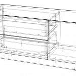Схема сборки Комод МБ 57.1 BMS