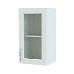 Шкаф навесной со стеклом Снежная королева BMS - Фото 1