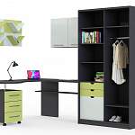 Угловой стол с открытым шкафом София BMS - Фото 4