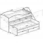 Схема сборки Детская кровать Караван 5 BMS