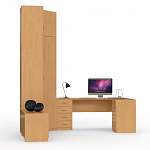 Шкаф угловой со столом Ученический BMS - Фото 3