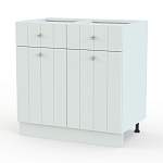 Шкаф нижний с 2-мя дверцами и 2-мя ящиками Прованс BMS - Фото 1