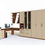 Шкаф с угловым столом Школьник BMS - Фото 10