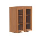 Шкаф верхний витрина двухдверная Ирен BMS - Фото 8