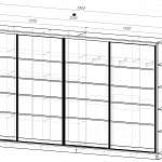 Схема сборки Шкаф-купе Италия 1 BMS