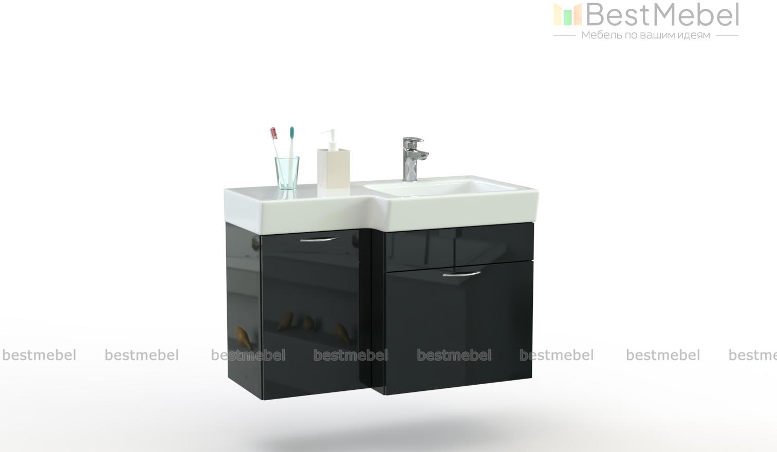 Тумба для ванной Эльза 1.1 BMS - Фото