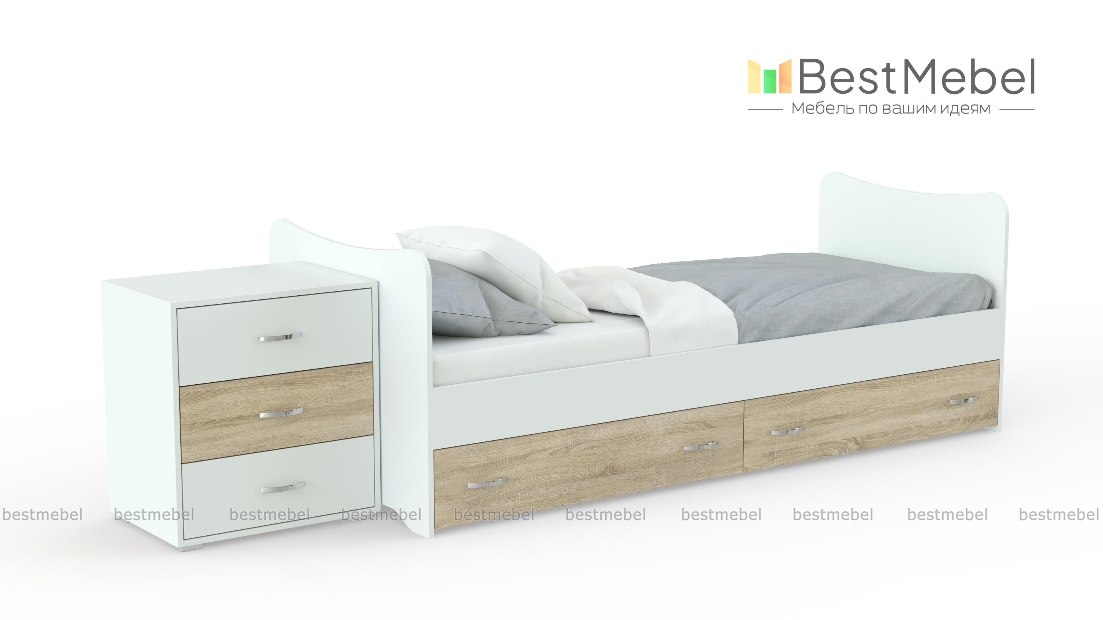 Детская кровать Afina BMS - Фото