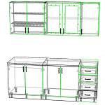 Схема сборки Кухня Алиса BMS