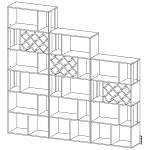 Схема сборки Набор стеллажей Ланс 6 BMS