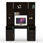 Письменный стол Соло 021 с надстройкой Соло 013 BMS - Фото 2