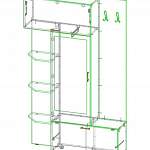 Схема сборки Прихожая Лавр BMS