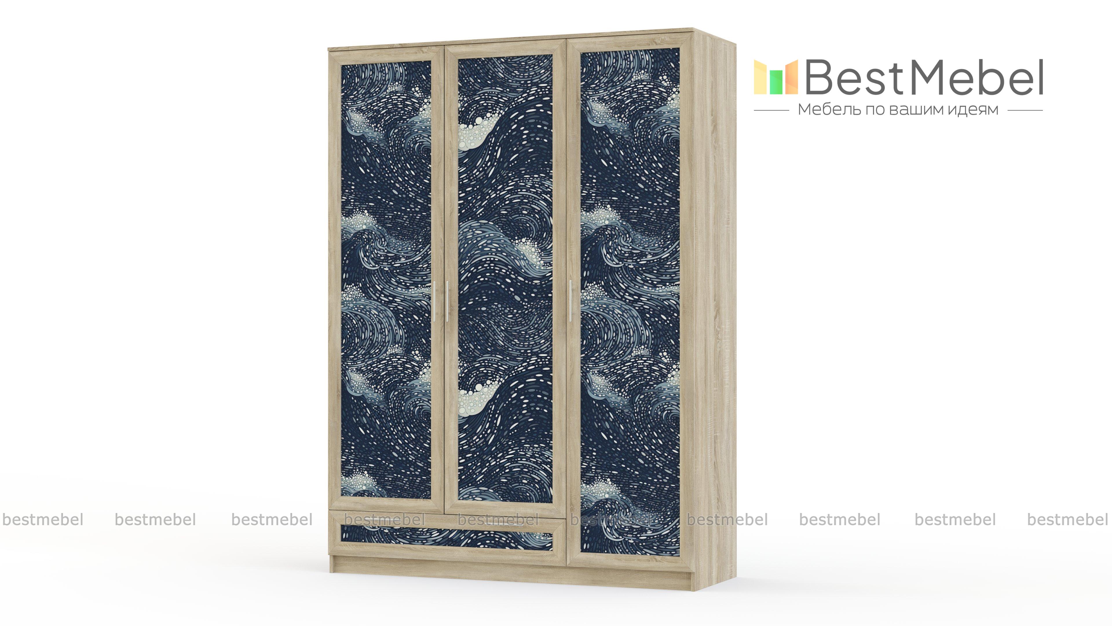 Шкаф Комфорт Люкс 3-1 BMS - Фото