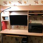 Навесной компьютерный стол Zeus BMS - Фото от клиента