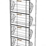 Схема сборки Обувница К 4 BMS