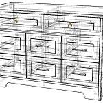 Схема сборки Комод Бонапарт 10 BMS