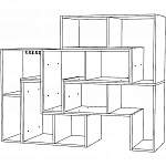 Схема сборки Полка Зальцбург 1 BMS