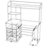 Схема сборки Компьютерный стол НСС 10 BMS