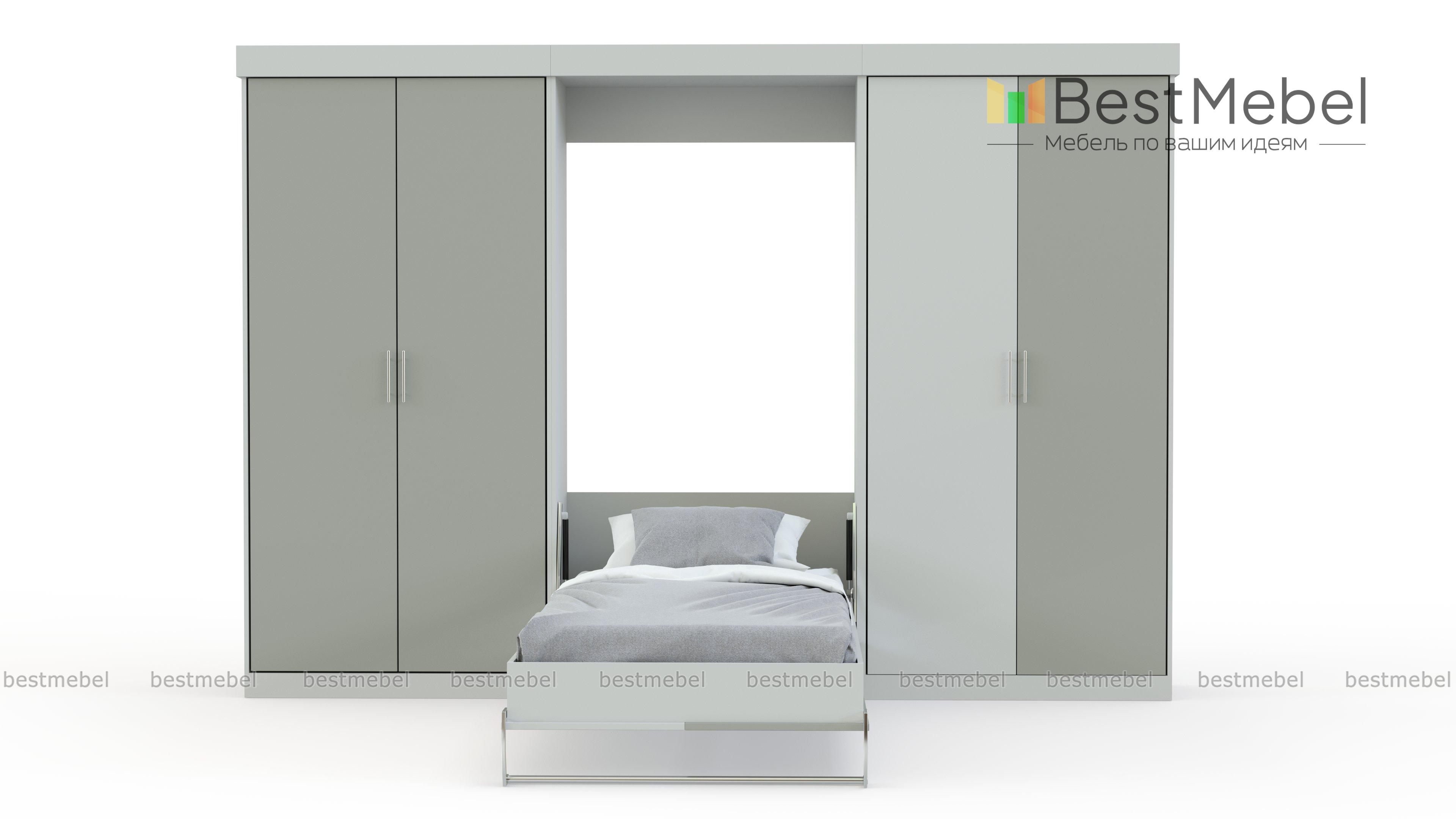 Шкаф-кровать трансформер Марта 7 BMS - Фото