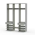 Стеллаж для одежды Мирта 91 BMS - Фото 10