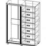 Схема сборки Комод Готика BMS