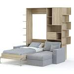 Шкаф-кровать с диваном Диалог BMS - Фото 7